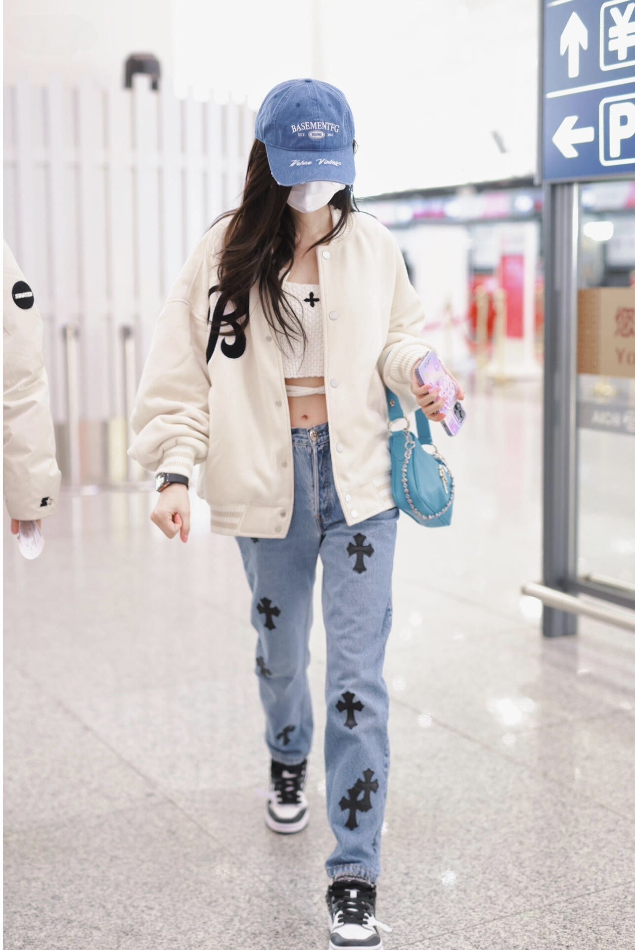 2026 New GS Cross Logo Jeans (CC901-C50)