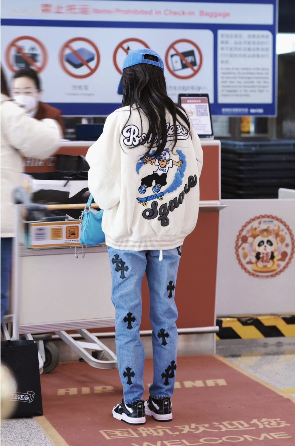 2026 New GS Cross Logo Jeans (CC901-C50)