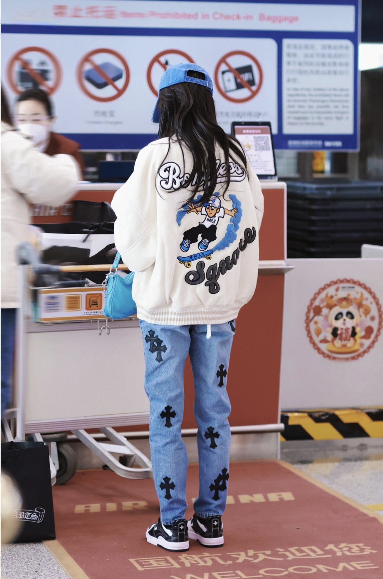 2026 New GS Cross Logo Jeans (CC901-C50)
