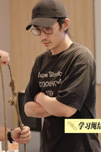 2026 New GS Spray-Printed Distressed Logo Short-Sleeved Shirt (CC928-A15)