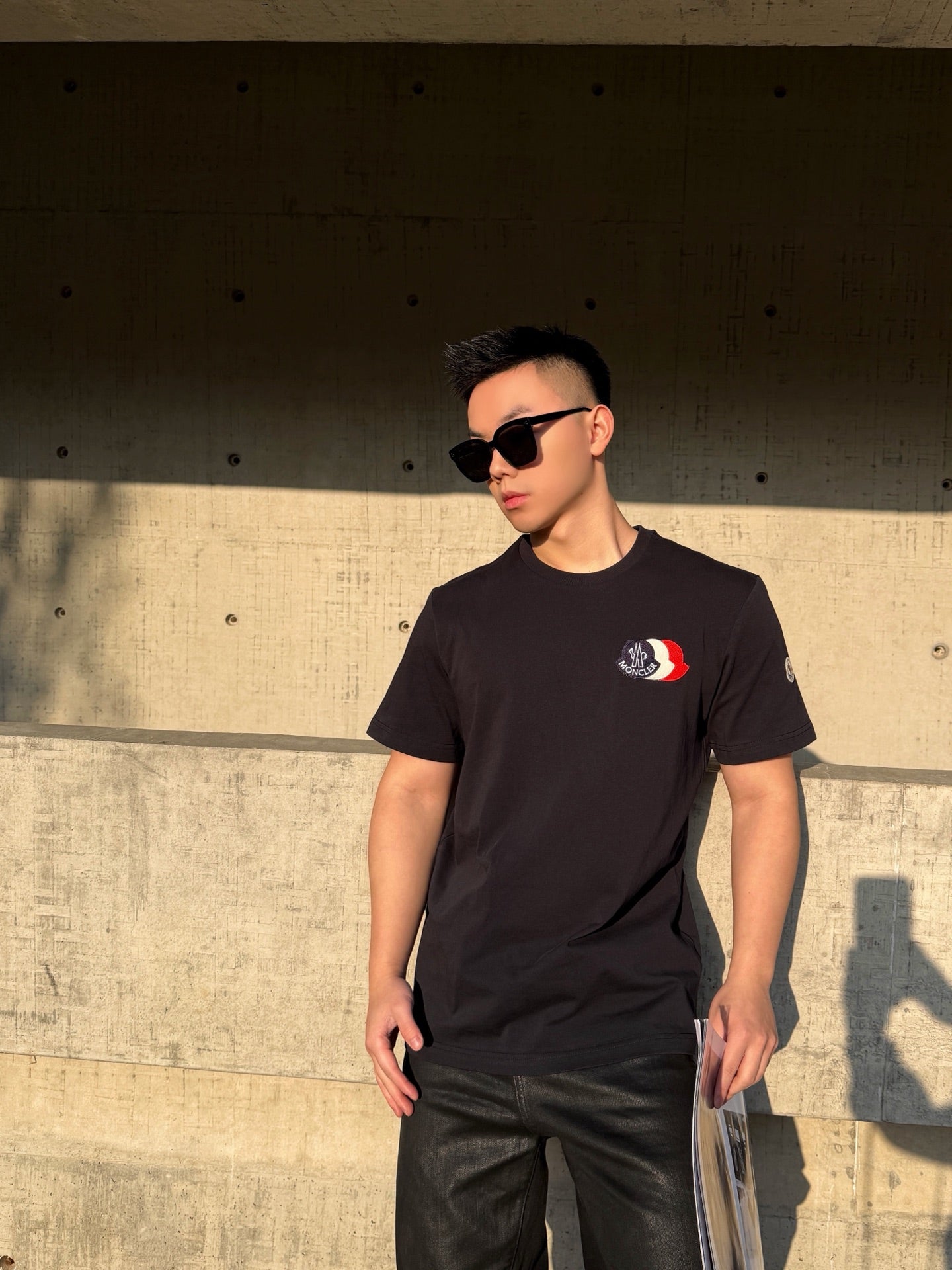 2026 New GS Patch Logo Short-Sleeved T-Shirt (AA539-A10)