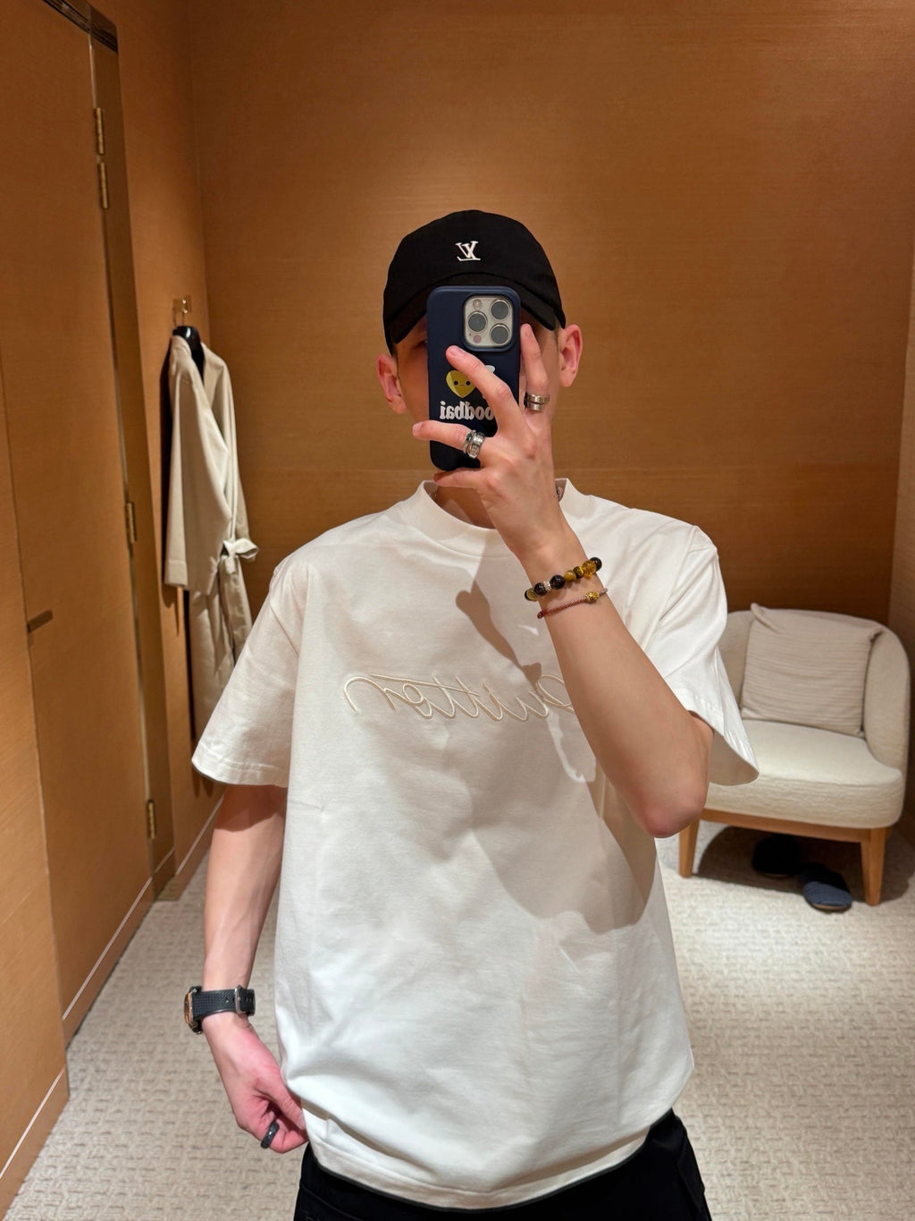 2026 New GS Signature Embroidered Short-Sleeved Shirt (AA523-A15)