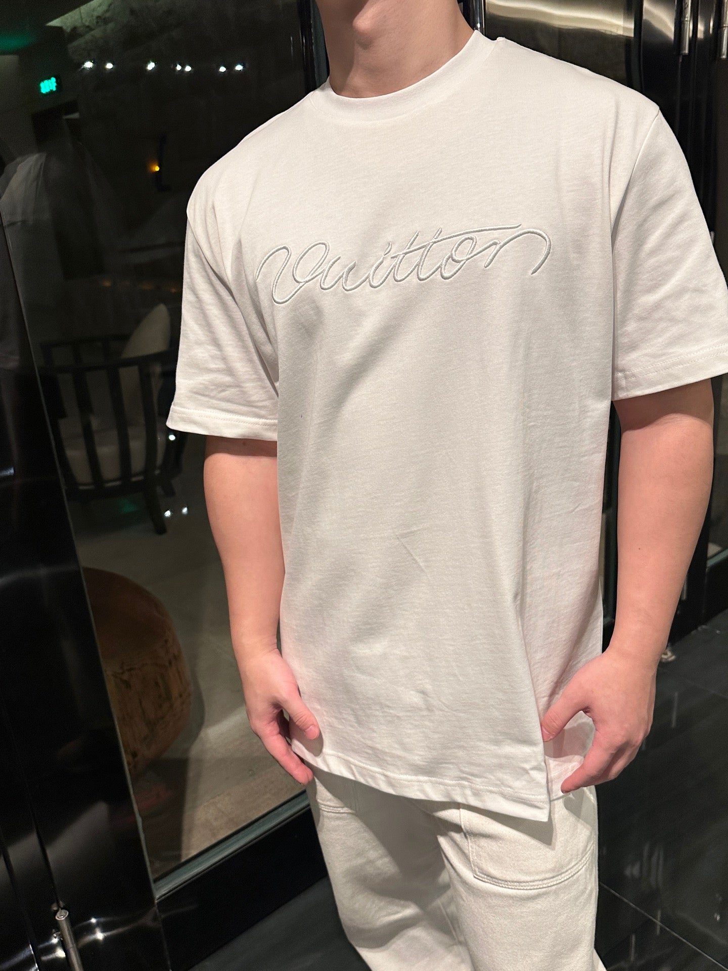 2026 New GS Signature Embroidered Short-Sleeved Shirt (AA523-A15)