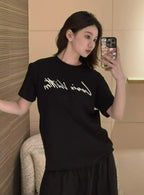 2026 New GS Signature Embroidered Short-Sleeved Shirt (AA522-A15)
