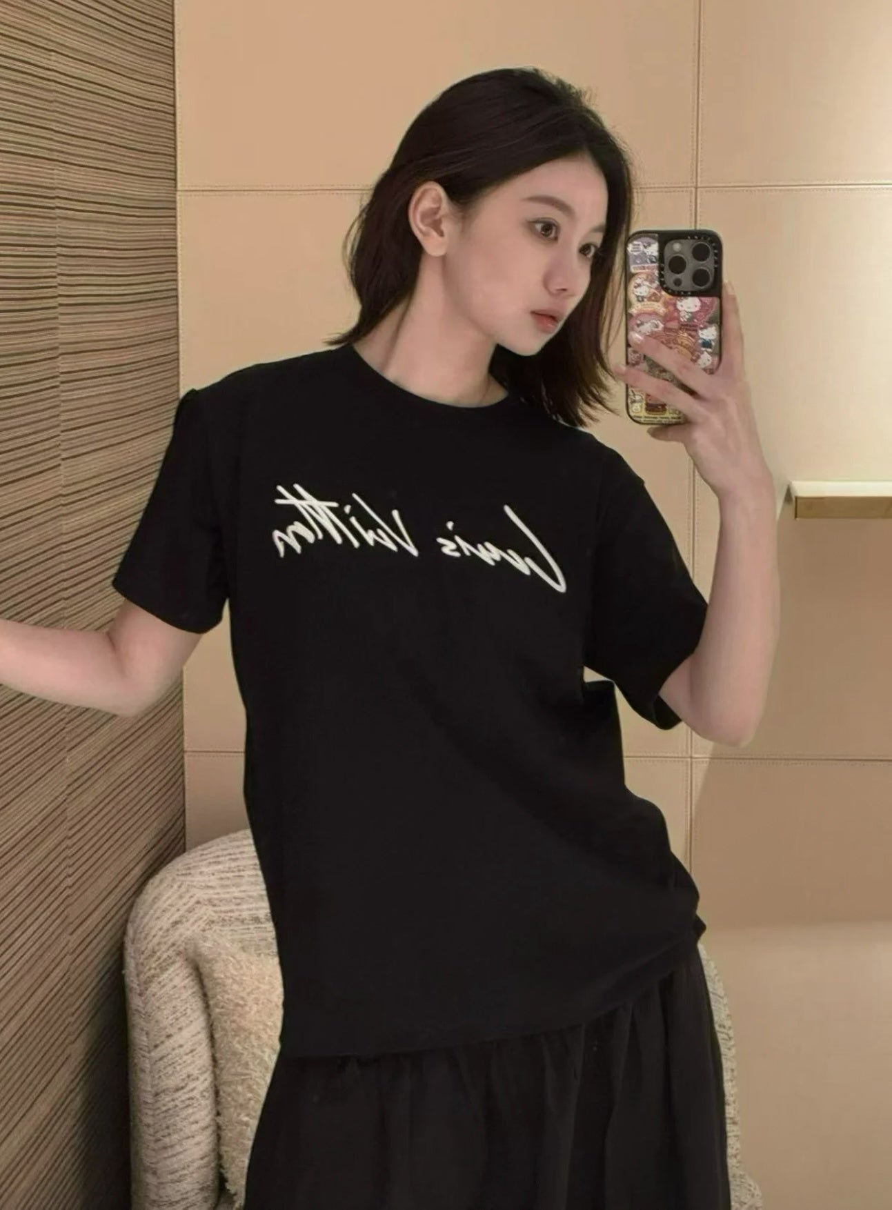 2026 New GS Signature Embroidered Short-Sleeved Shirt (AA522-A15)