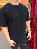2026 New GS Embossed Terry T-Shirt (25325-A20)
