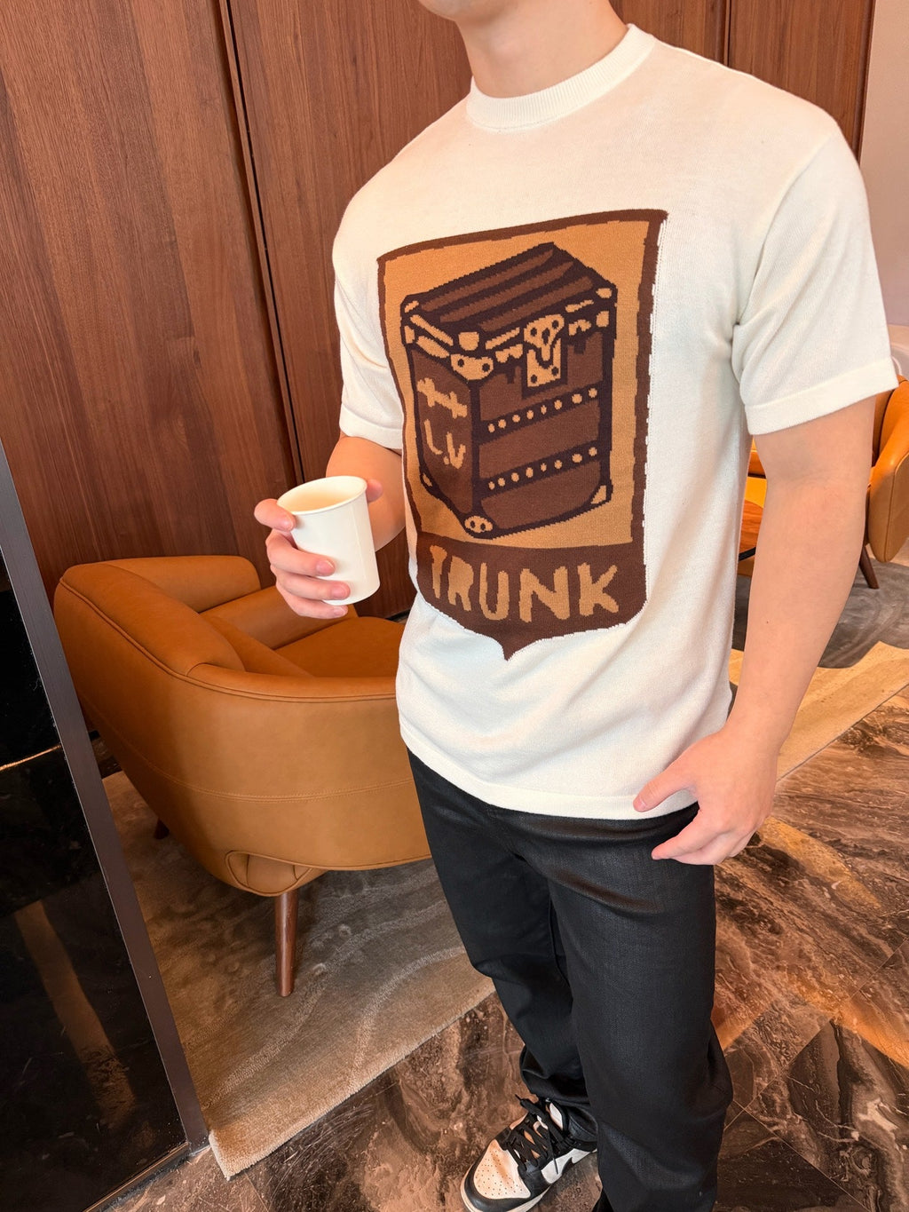2026 New GS Geometric Knit T-Shirt (AA520-A75)