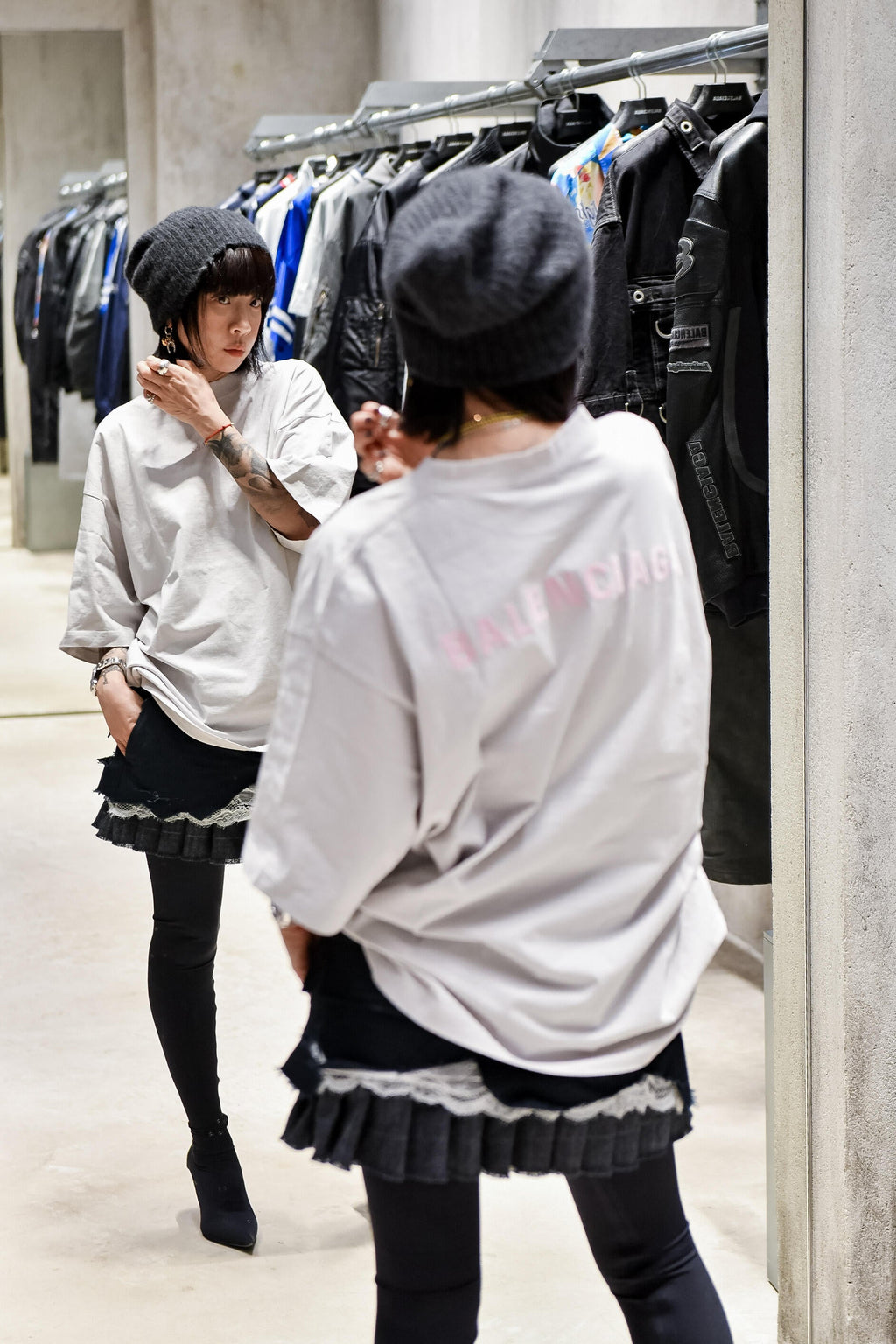 2026 New GS Letter Embroidered T-Shirt (AA544-A15)