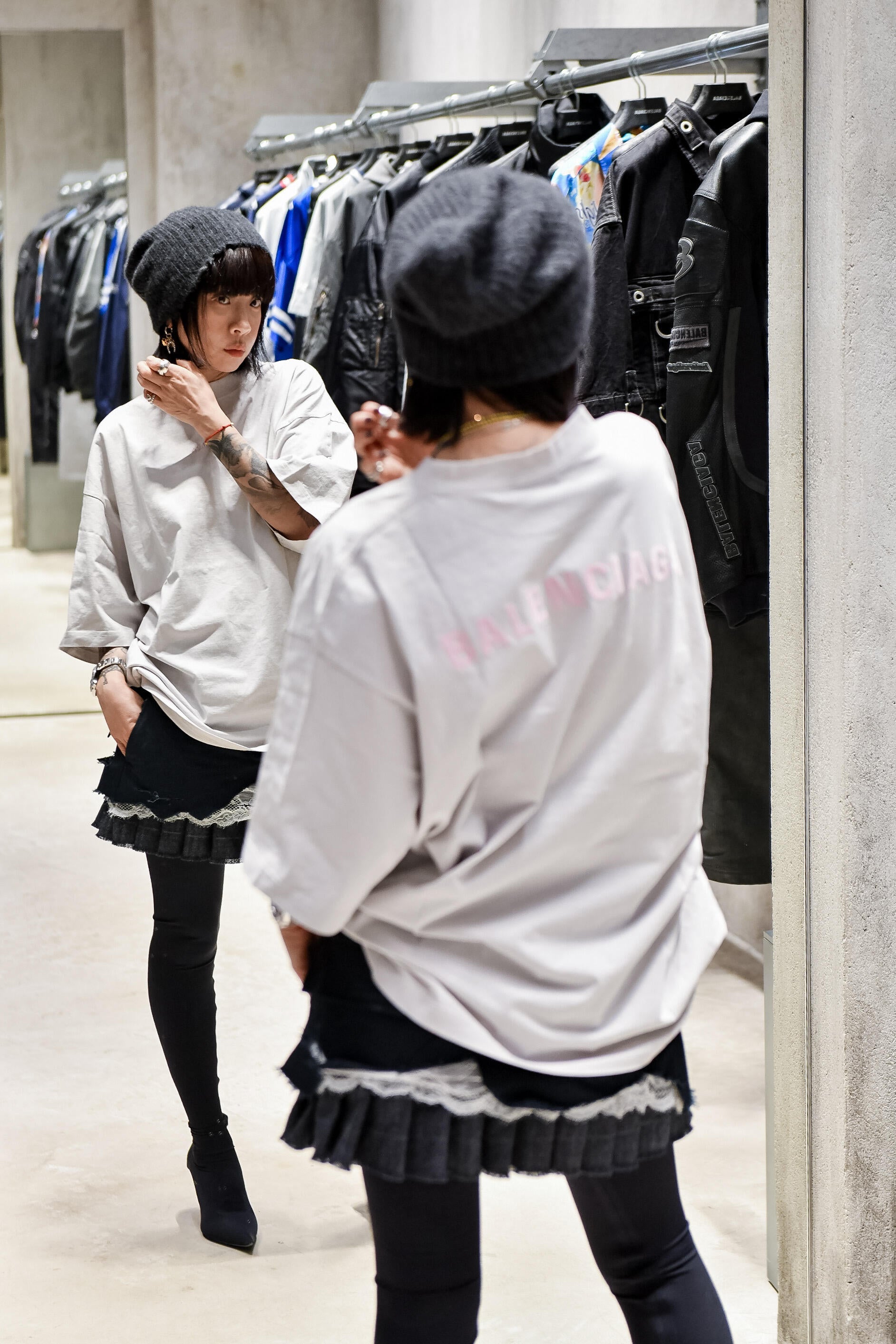 2026 New GS Letter Embroidered T-Shirt (AA544-A15)