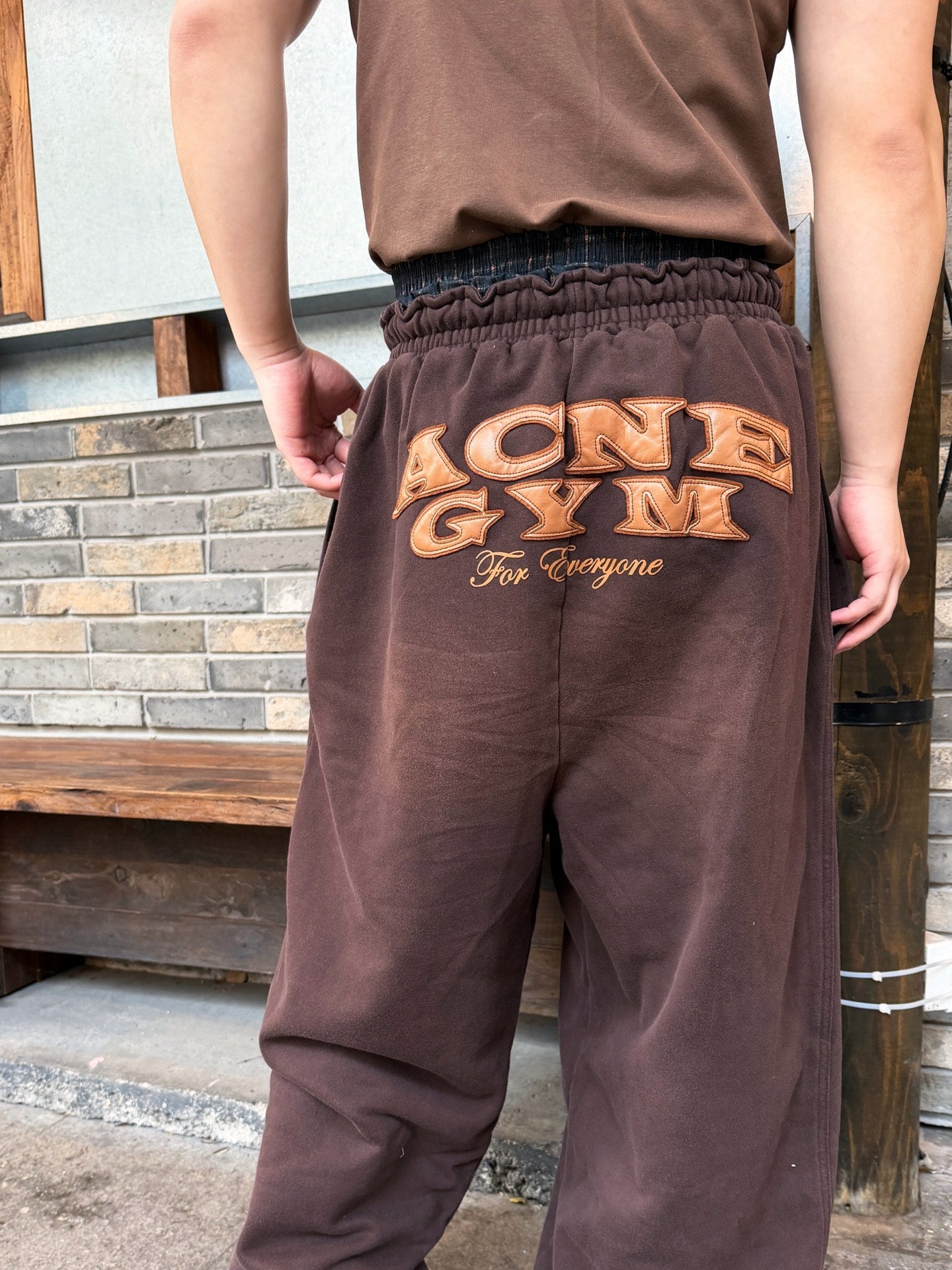 2026 New GS Faux Two-Piece Logo Trousers (CC925-C20)