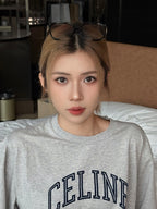 2026 New GS Flocked Letter T-Shirt (AA533-A10)