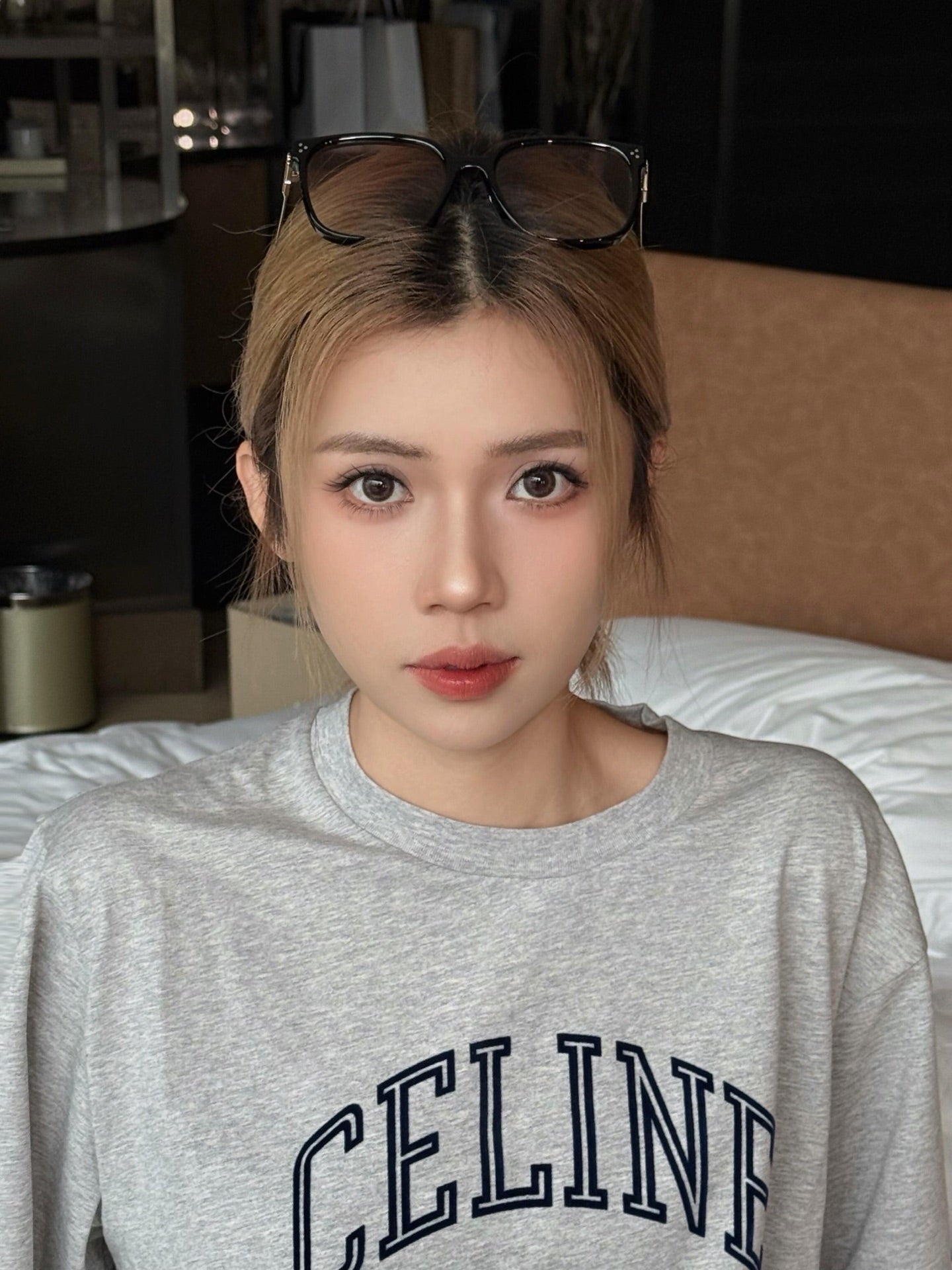 2026 New GS Flocked Letter T-Shirt (AA533-A10)