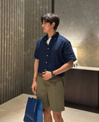 2026 New GS Embroidered Logo Short-Sleeve Shirt (CC926-A45)