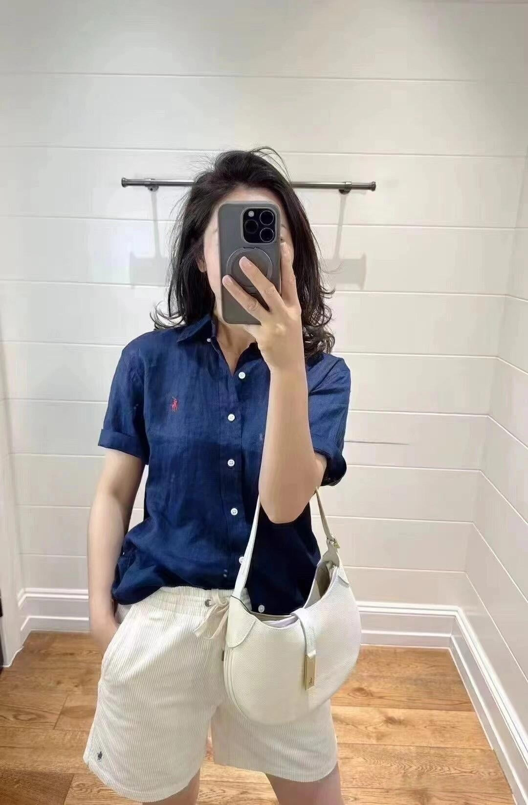 2026 New GS Embroidered Logo Short-Sleeve Shirt (CC926-A45)