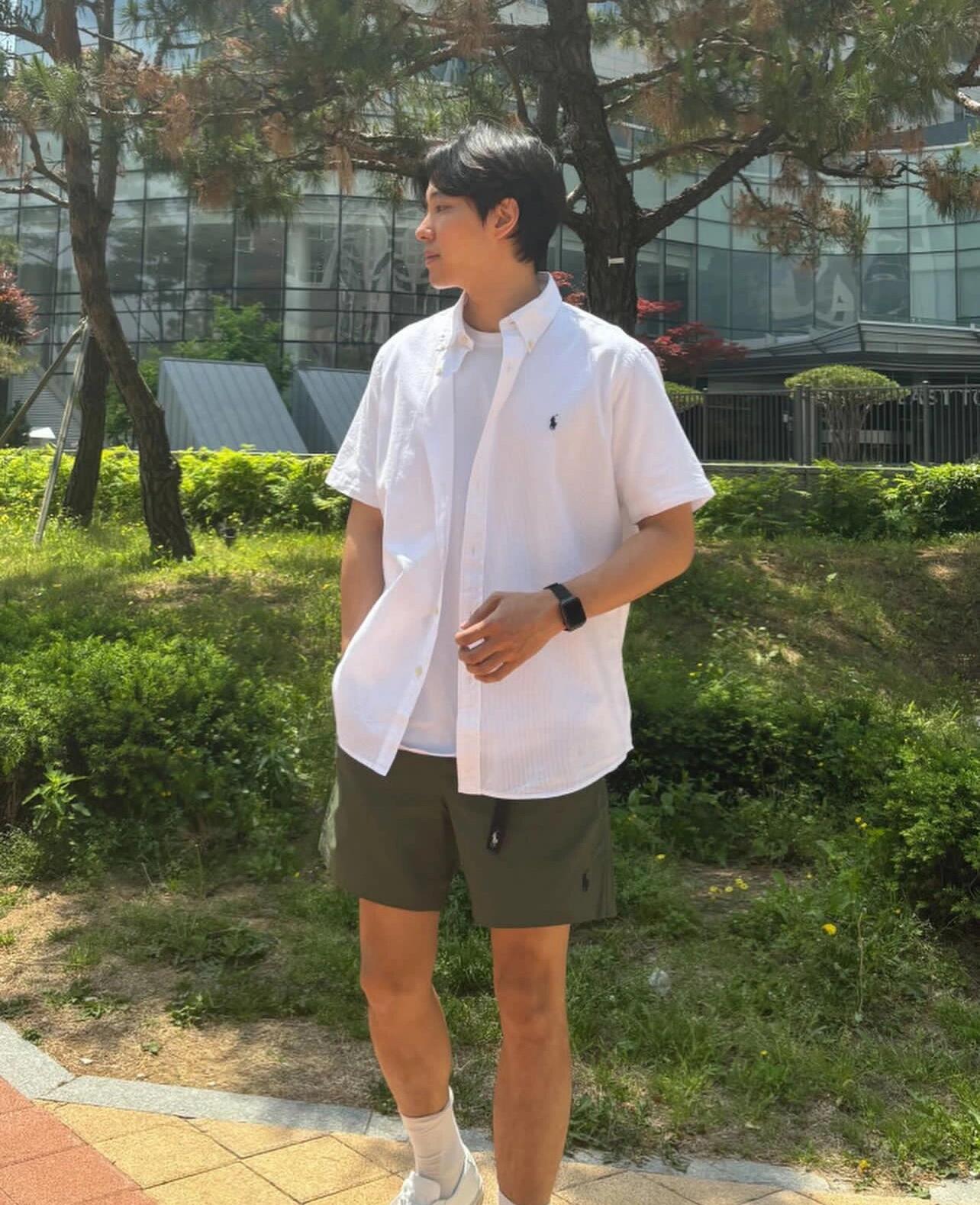 2026 New GS Embroidered Logo Short-Sleeve Shirt (CC926-A45)