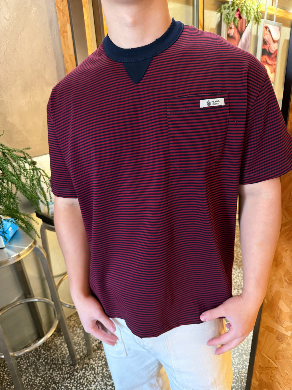 2026 New GS Striped Pocket Short-Sleeve Shirt (CC939-A25)