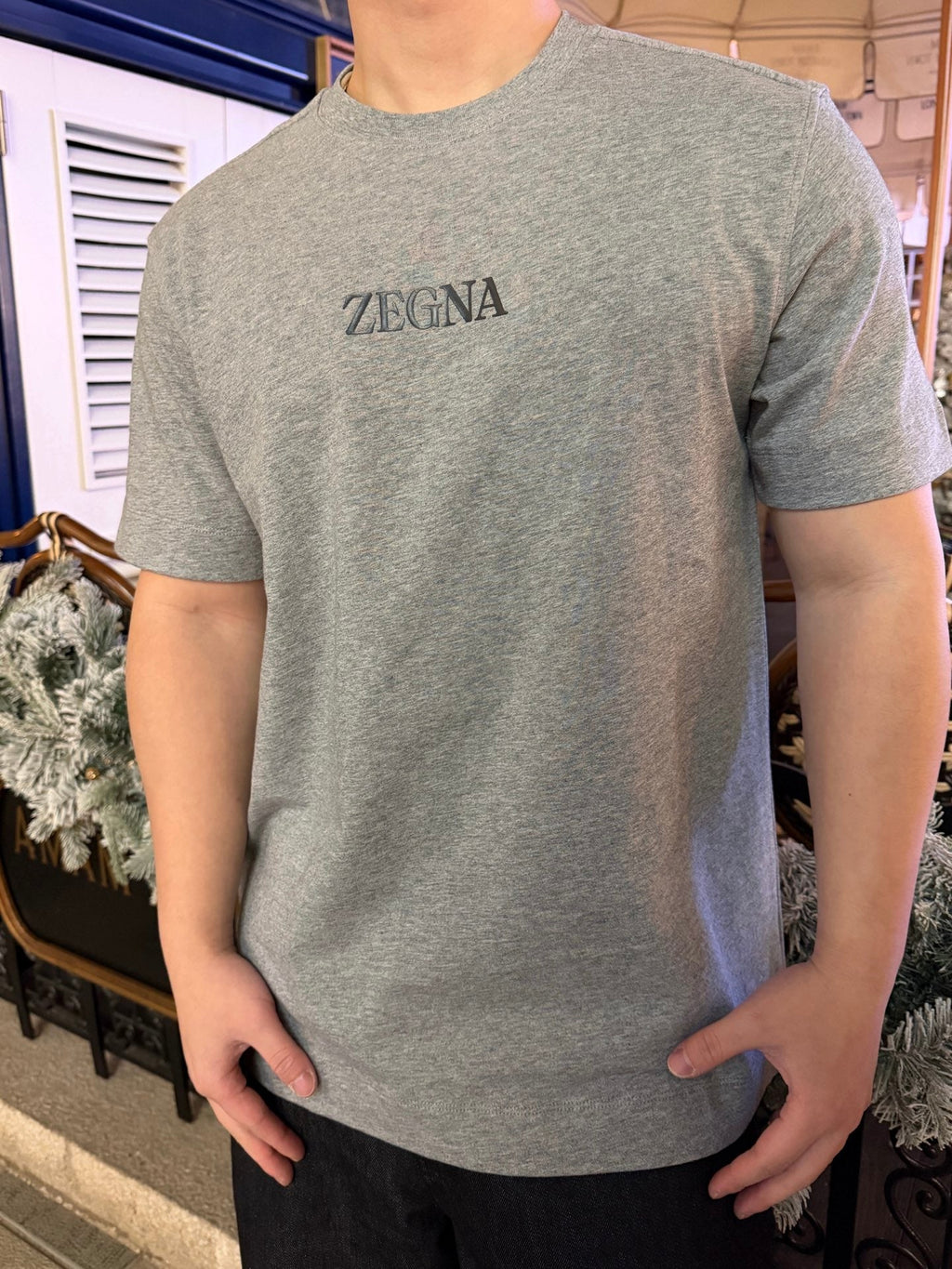 2026 New GS Letter Print Short-Sleeve Shirt (AA537-A15)