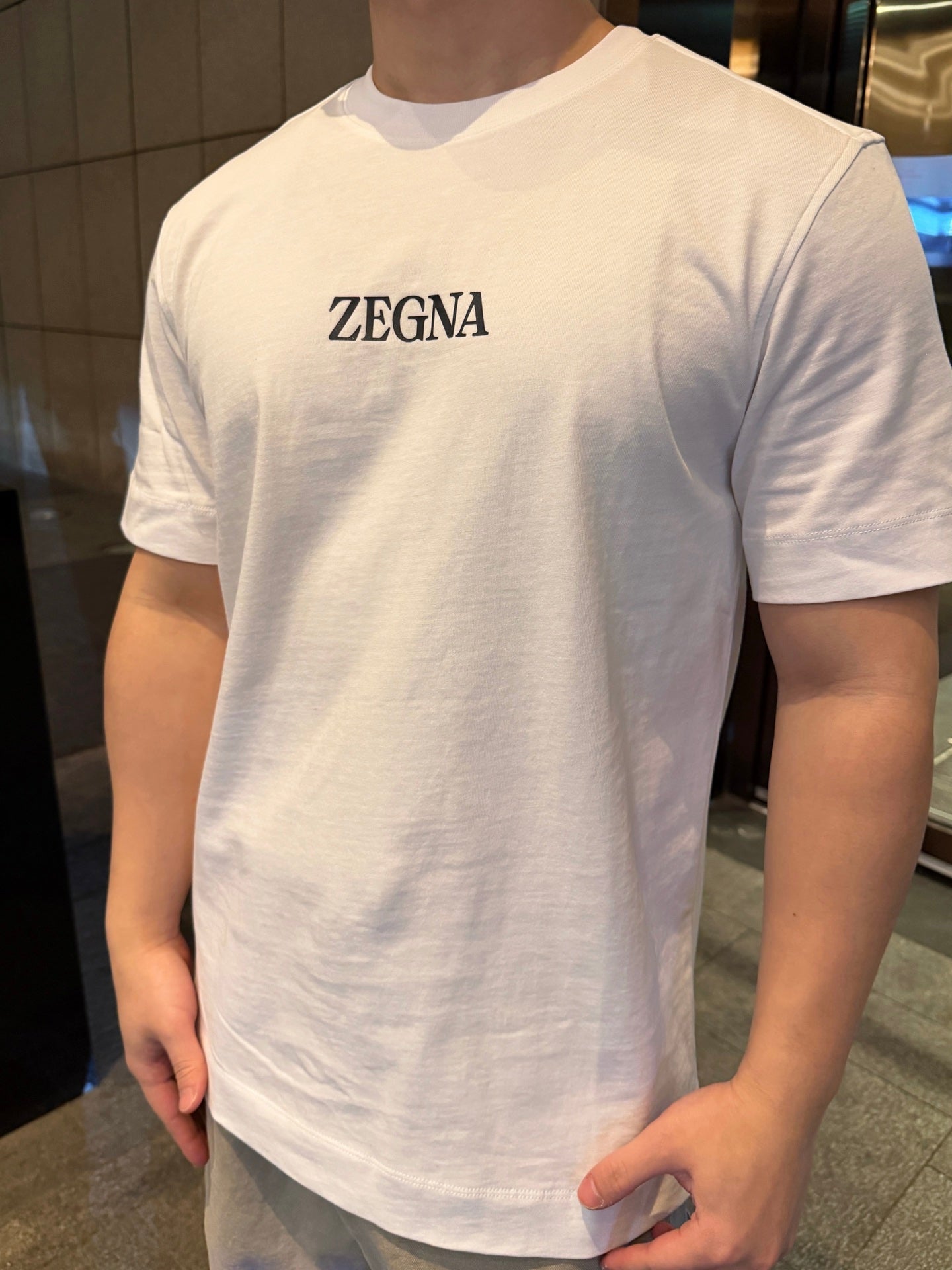 2026 New GS Letter Print Short-Sleeve Shirt (AA537-A15)