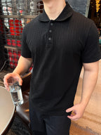 2026 New GS Jacquard Polo Shirt (BB733-A50)
