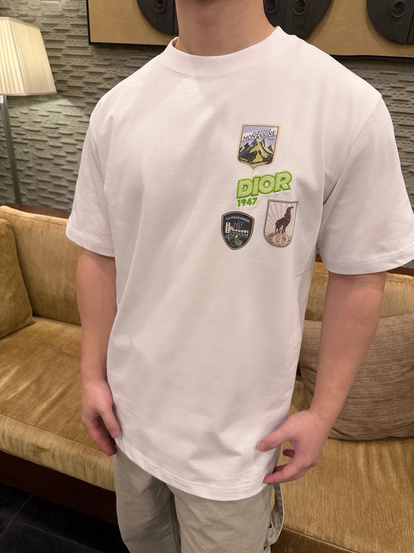 2026 New GS Multi-Color Patch Short-Sleeve Shirt (AA512-A15)
