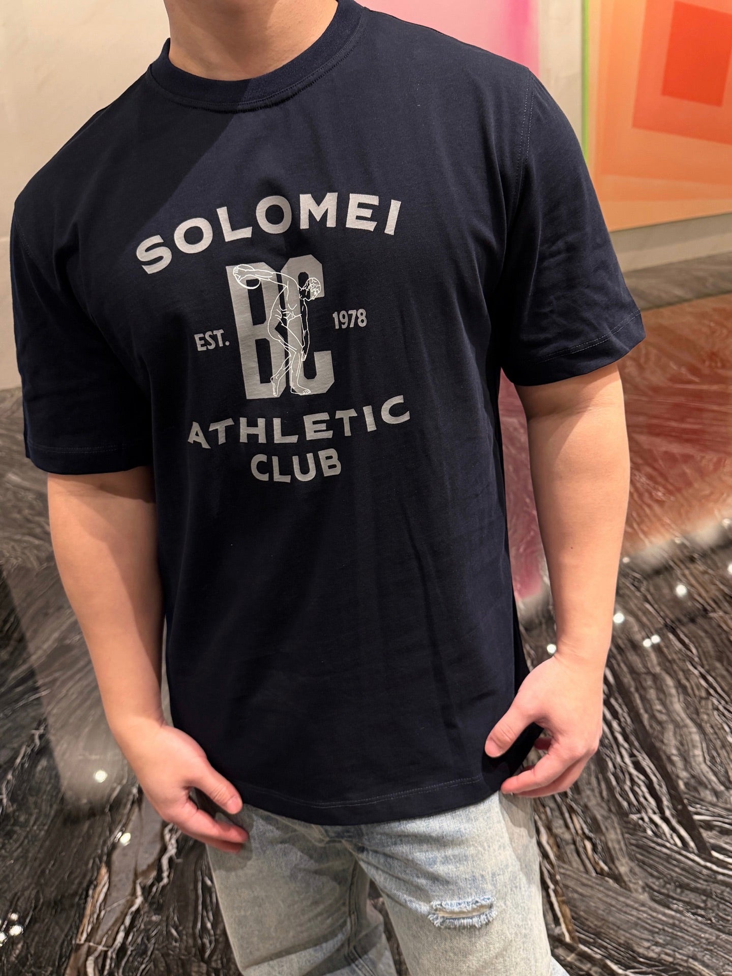 2026 New GS Logo Print Short-Sleeve Shirt (BB788-A15)
