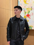 2026 New GS Checkerboard Pattern Leather Jacket (BB785-C80)