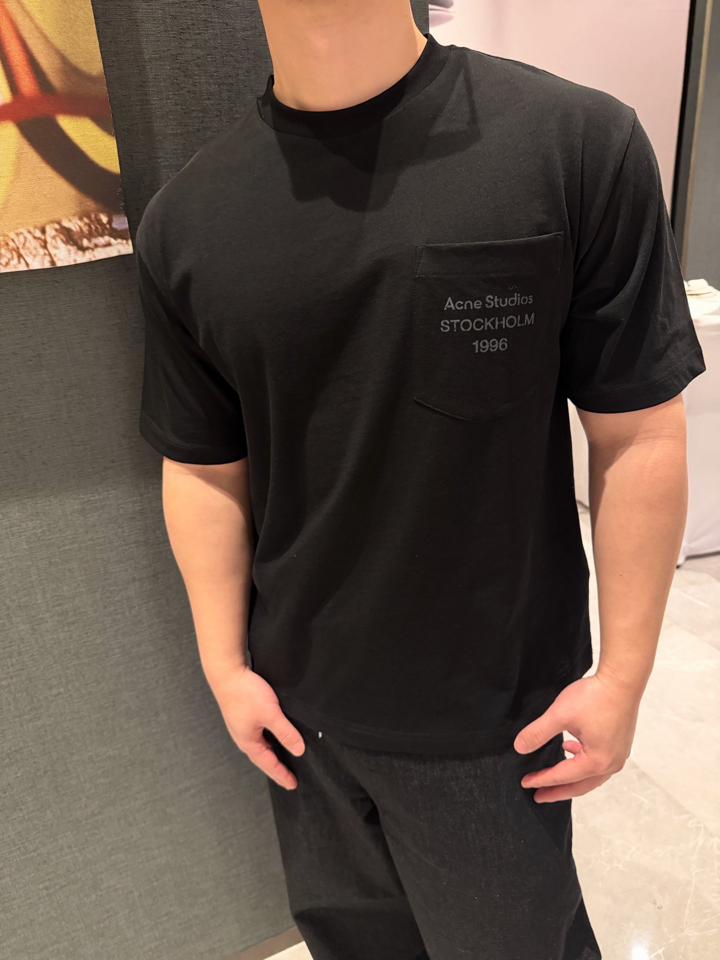 2026 New GS Logo Pocket Short-Sleeve Shirt (CC942-A05)