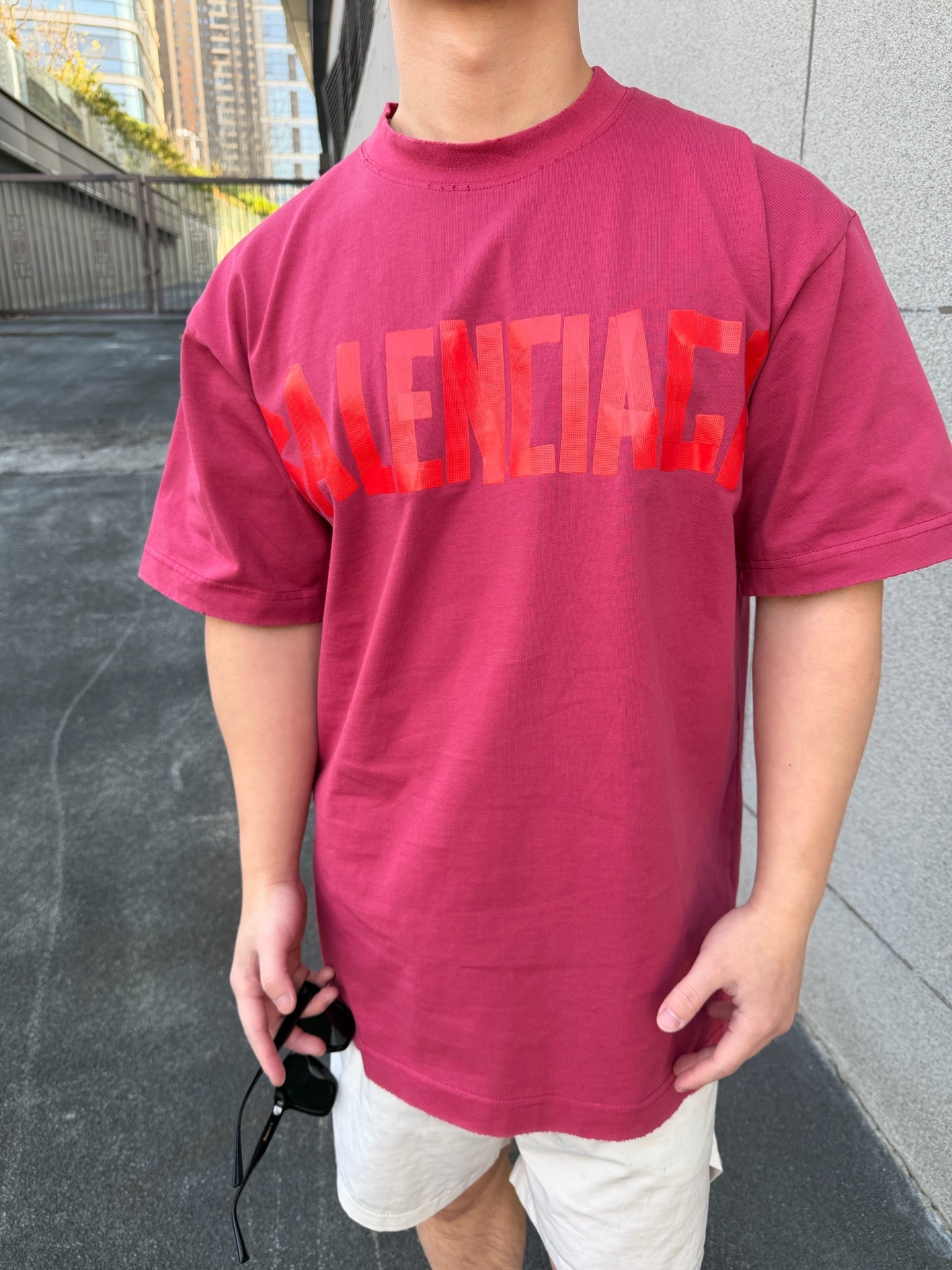 2026 New GS Tape Letter T-Shirt (BB775-A20)