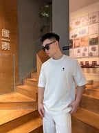 2026 New GS  Short-Sleeved T-Shirt with Heart-Shaped Text Print (AA555-A00)