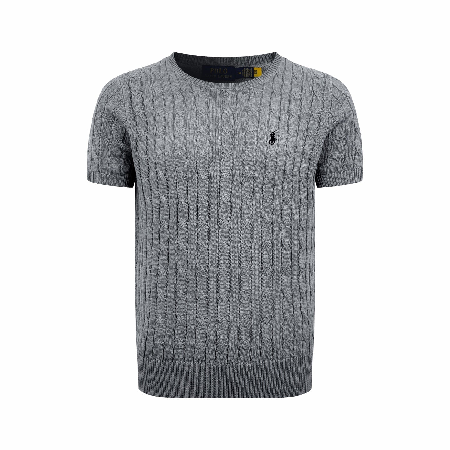 2026 New GS Cable-Knit Short-Sleeve Sweater (CC938-A50)