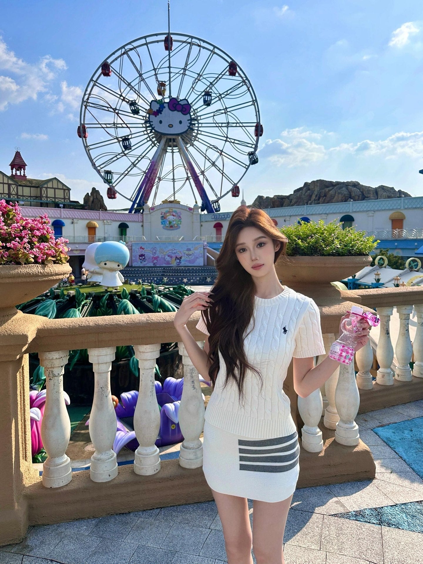 2026 New GS Cable-Knit Short-Sleeve Sweater (CC938-A50)