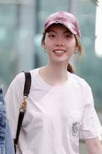 2026 New GS Cross-Flower Print Pocket T-Shirt (AA531-A10)