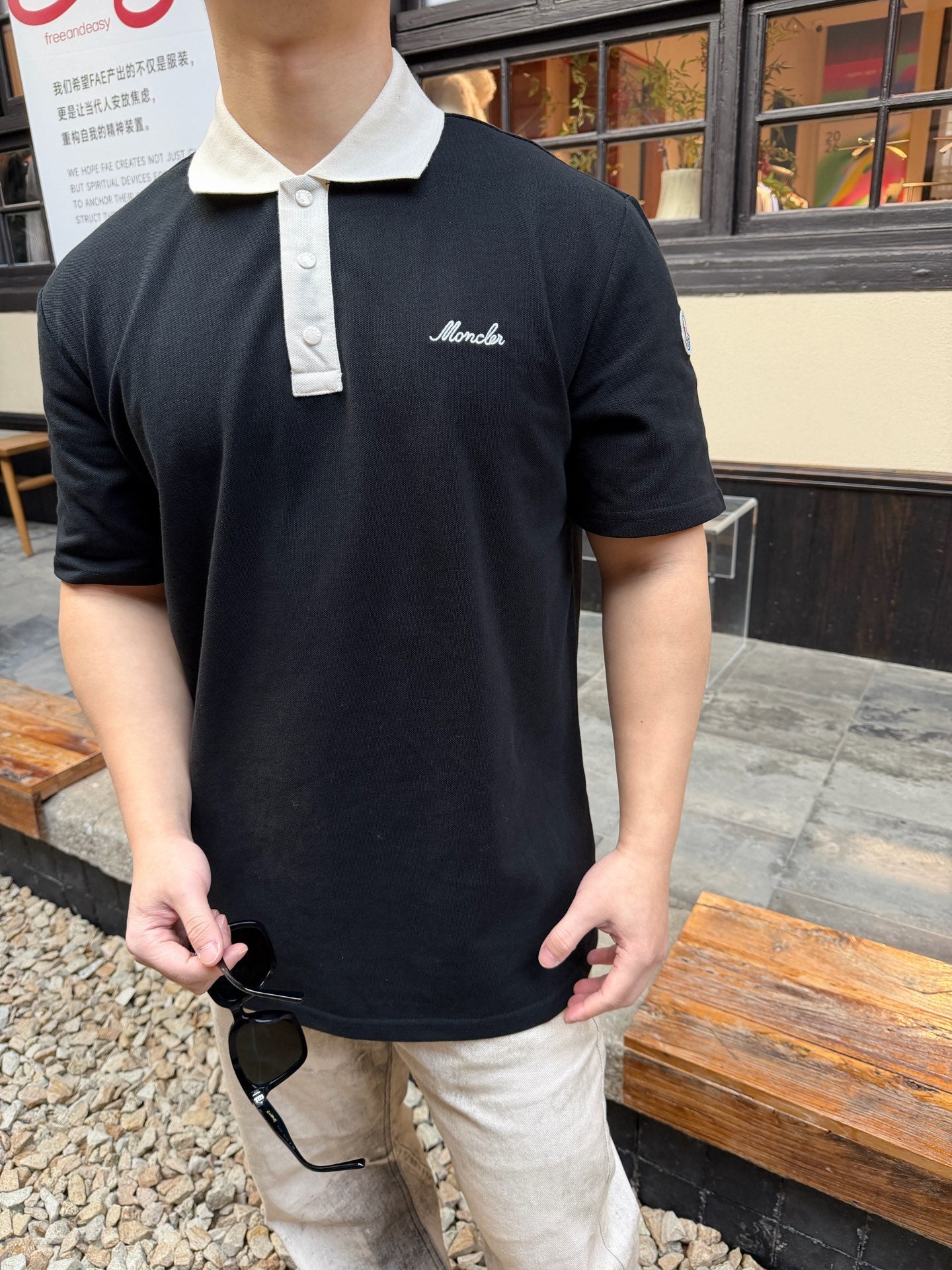 2026 New GS Embroidered Snap Polo Shirt (BB791-A35)