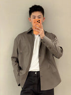 2026 New GS Two-Tone Embroidered Patch Pocket Shirt (CC944-B30)