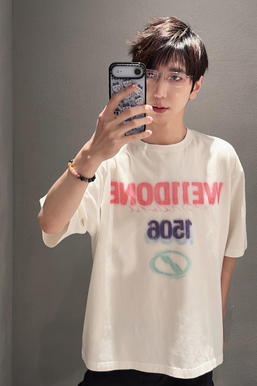 2026 New Model GS Color-Printed Short-Sleeve Shirt (AA516-A15)