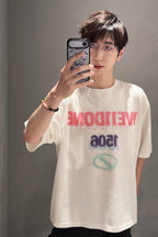 2026 New Model GS Color-Printed Short-Sleeve Shirt (AA516-A15)