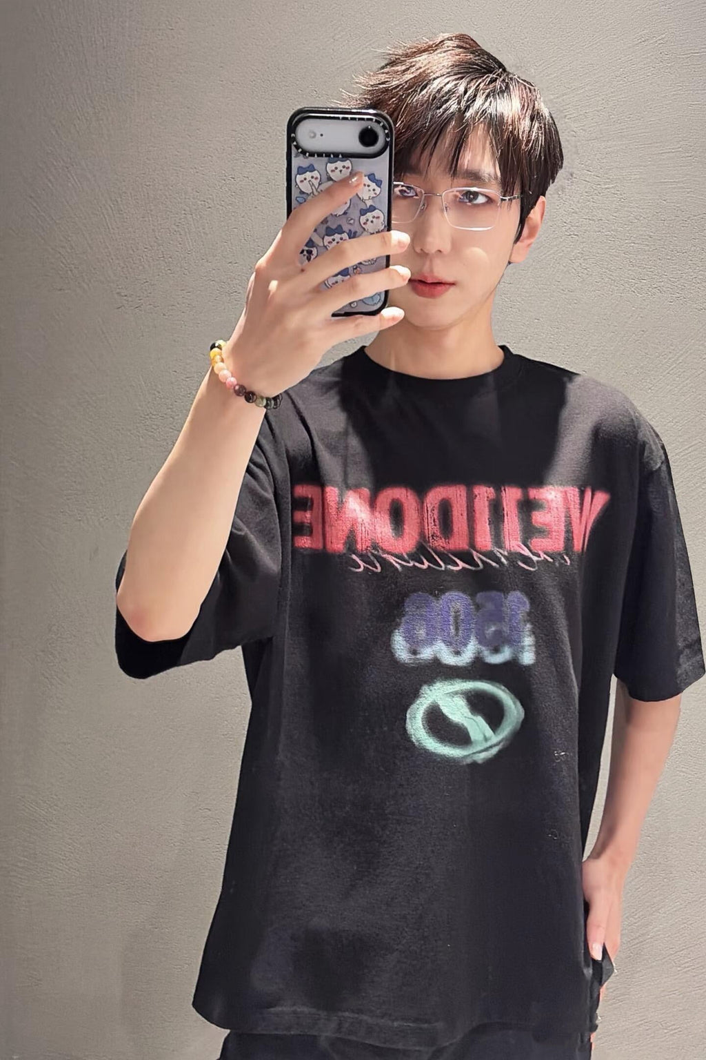 2026 New Model GS Color-Printed Short-Sleeve Shirt (AA516-A15)