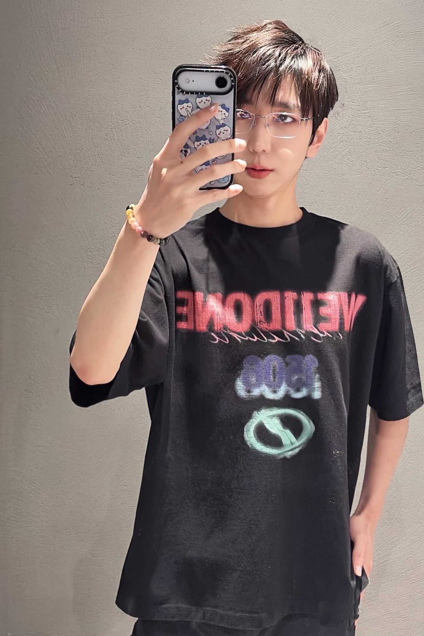 2026 New Model GS Color-Printed Short-Sleeve Shirt (AA516-A15)