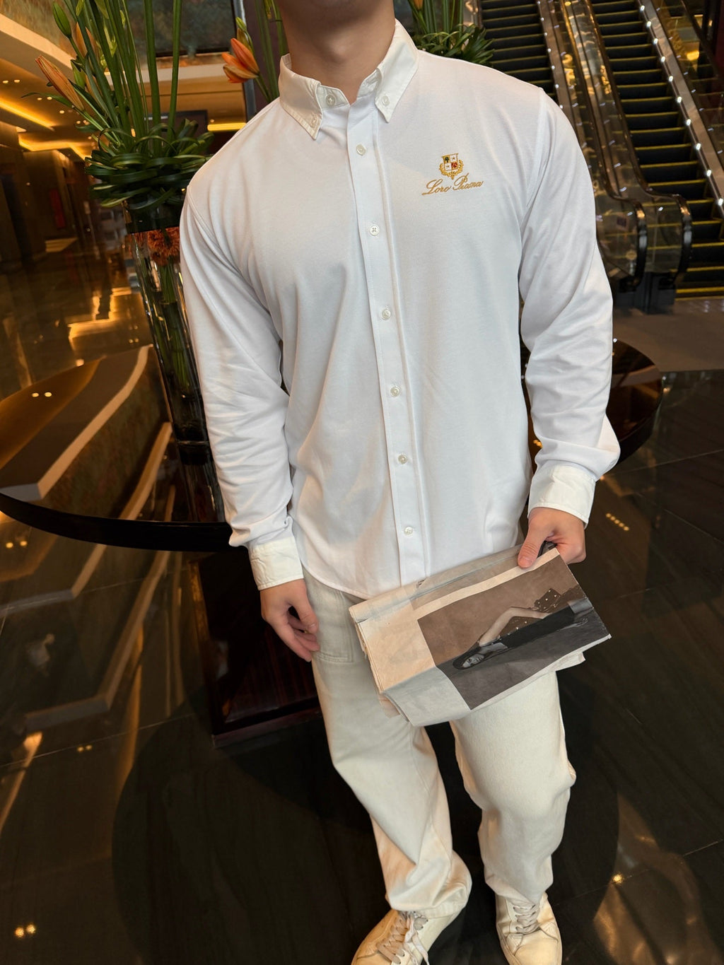 2026 New GS Embroidered Logo Shirt (BB794-B25)