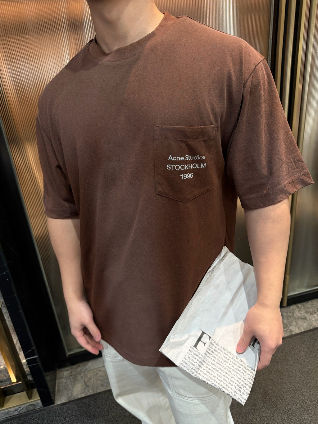 2026 New GS Logo Pocket Short-Sleeve Shirt (CC948-A15)