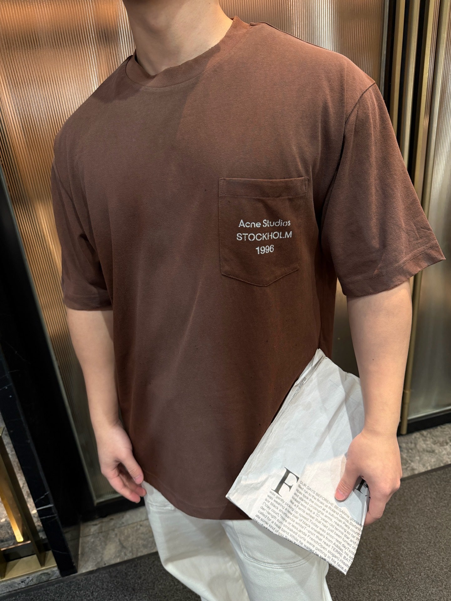 2026 New GS Logo Pocket Short-Sleeve Shirt (CC948-A15)