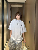 2026 New GS Distressed Print Letter Short-Sleeve T-Shirt (BB770-A20)