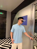 2026 New GS Logo Embroidered Drawstring Polo Shirt (CC947-A40)