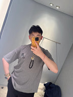 2026 New GS Embroidered Leather Short-Sleeve Shirt (AA546-A15)