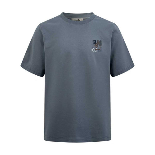 2026 New GS Embroidered Leather Short-Sleeve Shirt (AA546-A15)