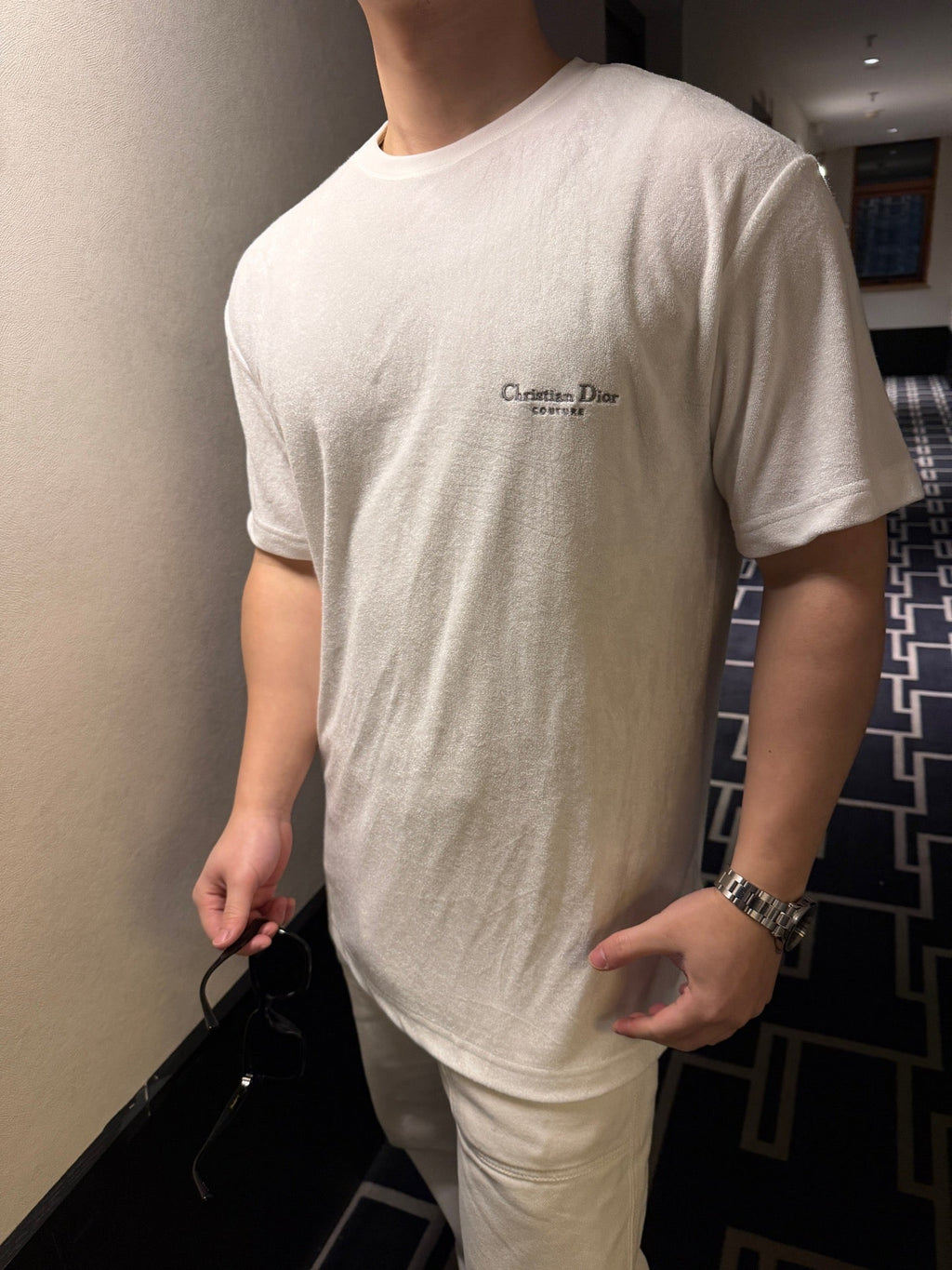 2026 New Style GS Embroidered Terry Short-Sleeved Shirt (AA518-A10)