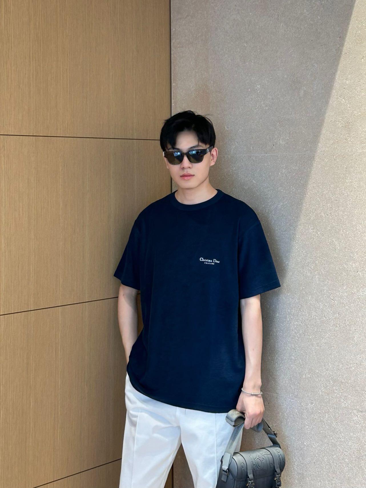 2026 New Style GS Embroidered Terry Short-Sleeved Shirt (AA518-A10)