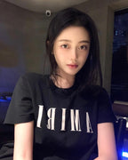 2026 New GS Logo Print Short-Sleeved Shirt (AA558-A00)