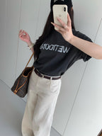 2026 New GS Printed Hand-Painted Short-Sleeved Shirt (AA557-A10)