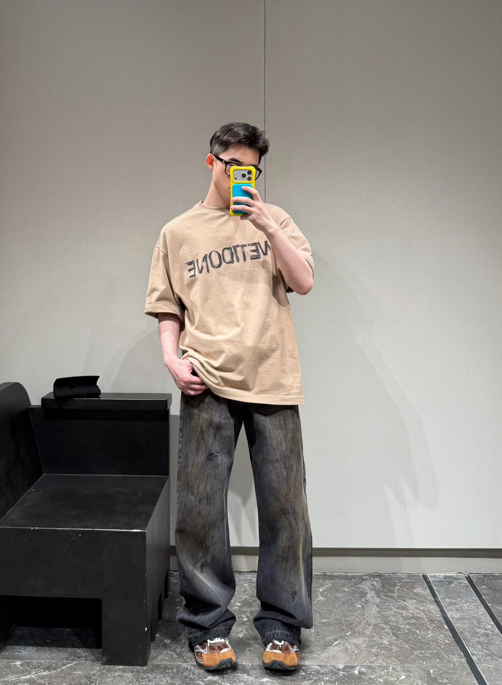 2026 New GS Printed Hand-Painted Short-Sleeved Shirt (AA557-A10)